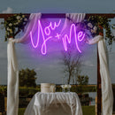 You And Me Led Neon Sign Light