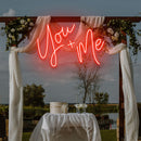 You And Me Led Neon Sign Light