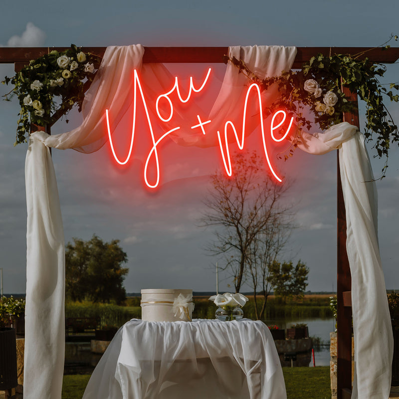 You And Me Led Neon Sign Light