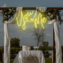 You And Me Led Neon Sign Light