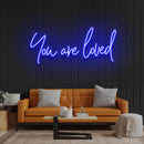 You Are Loved Led Neon Sign Light