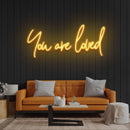 You Are Loved Led Neon Sign Light