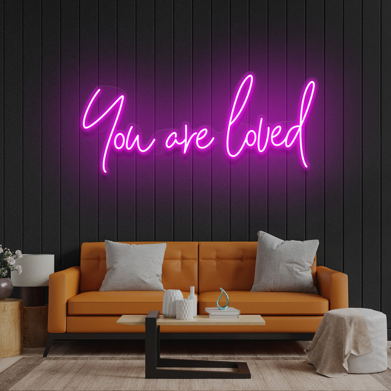 You Are Loved Led Neon Sign Light