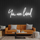 You Are Loved Led Neon Sign Light