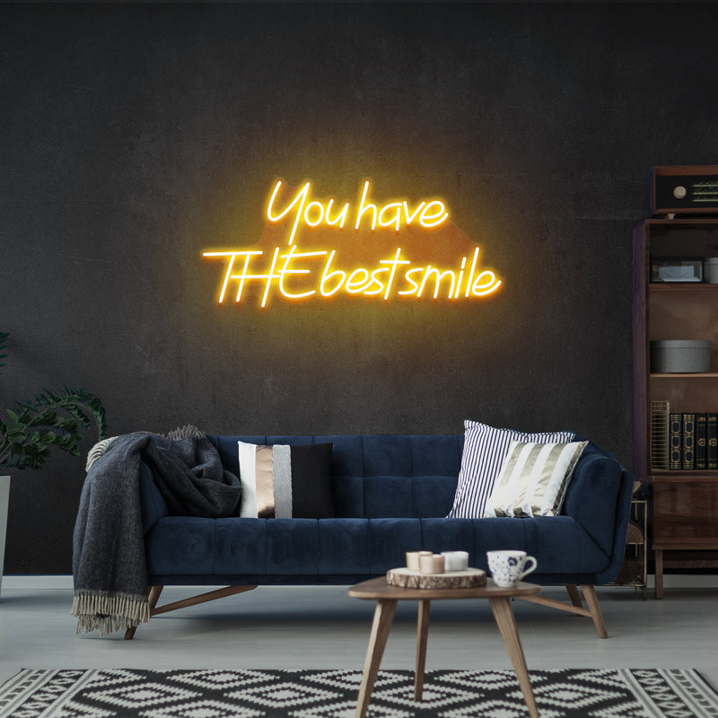 You Have The Best Smile Led Neon Sign Light